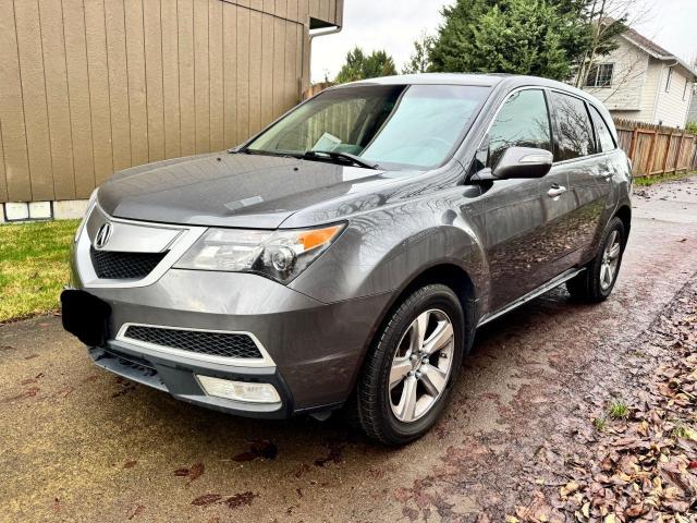 2HNYD2H61BH550134 - 2011 ACURA MDX TECHNOLOGY Сұр фото 2