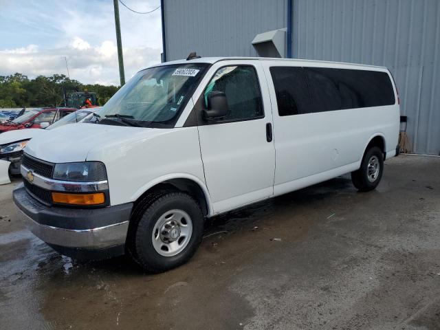 1GAZGPFG4L1132119 - 2020 CHEVROLET EXPRESS G3 LT WHITE photo 1
