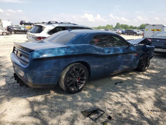2C3CDZFJ2MH530675 - 2021 DODGE CHALLENGER R/T SCAT PACK BLUE photo 3
