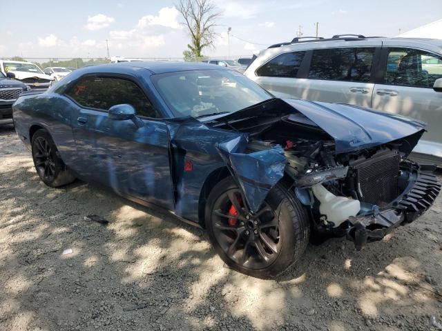 2C3CDZFJ2MH530675 - 2021 DODGE CHALLENGER R/T SCAT PACK BLUE photo 4
