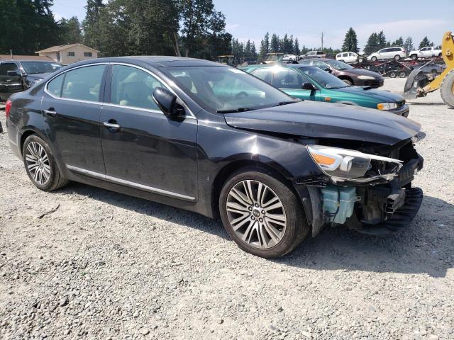 KNALN4D76E5129834 - 2014 KIA CADENZA PREMIUM BLACK photo 4