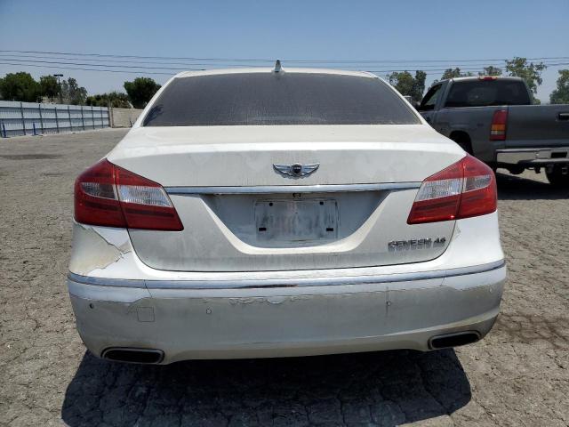 KMHGC4DF3CU178067 - 2012 HYUNDAI GENESIS 4.6L WHITE photo 6