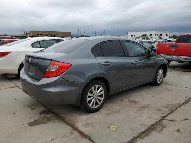 19XFB2F86CE102542 - 2012 HONDA CIVIC EX GRAY photo 3