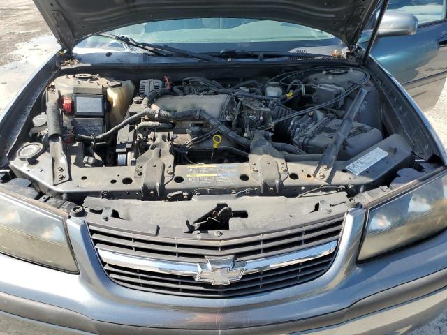 2G1WF52E959359190 - 2005 CHEVROLET IMPALA GRAY photo 11