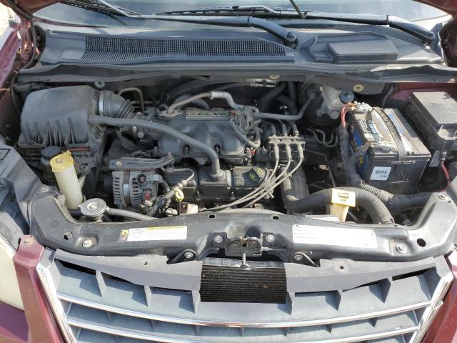 2A8HR54189R592834 - 2009 CHRYSLER TOWN & COU TOURING 勃艮第红 照片 12