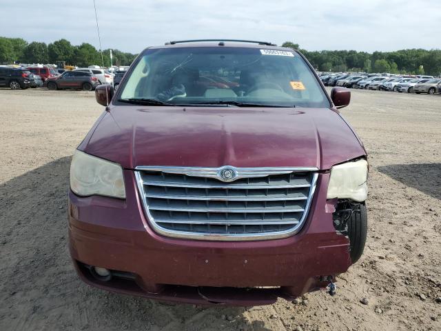 2A8HR54189R592834 - 2009 CHRYSLER TOWN & COU TOURING 勃艮第红 照片 5