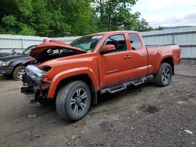 5TFSZ5AN5HX093753 - 2017 TOYOTA TACOMA ACCESS CAB ORANGE photo 1