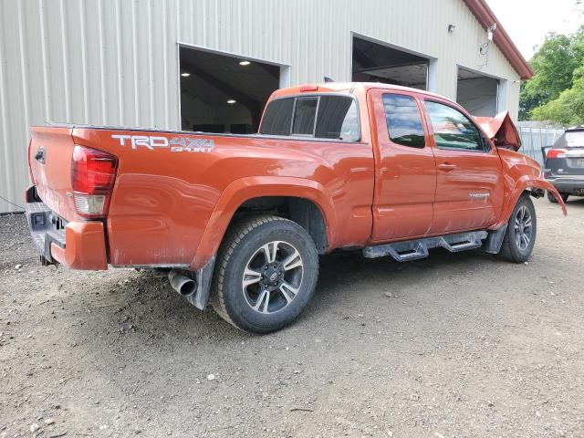 5TFSZ5AN5HX093753 - 2017 TOYOTA TACOMA ACCESS CAB ORANGE photo 3