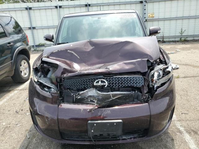 JTLZE4FE8A1101919 - 2010 TOYOTA SCION XB BURGUNDY photo 5