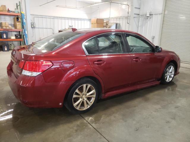 4S3BMBP68D3040964 - 2013 SUBARU LEGACY 2.5I LIMITED MAROON photo 3