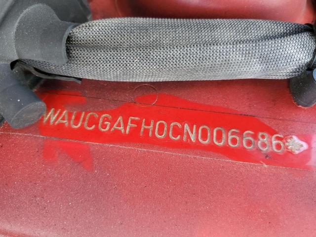 WAUCGAFH0CN006686 - 2012 AUDI S5 PREMIUM PLUS 红色 照片 12