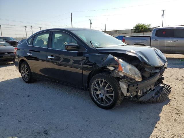 3N1AB7AP9DL562994 - 2013 NISSAN SENTRA S BLACK photo 4