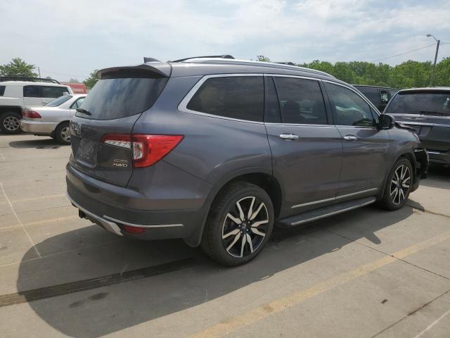 5FNYF6H68LB020600 - 2020 HONDA PILOT TOURING GRAY photo 3