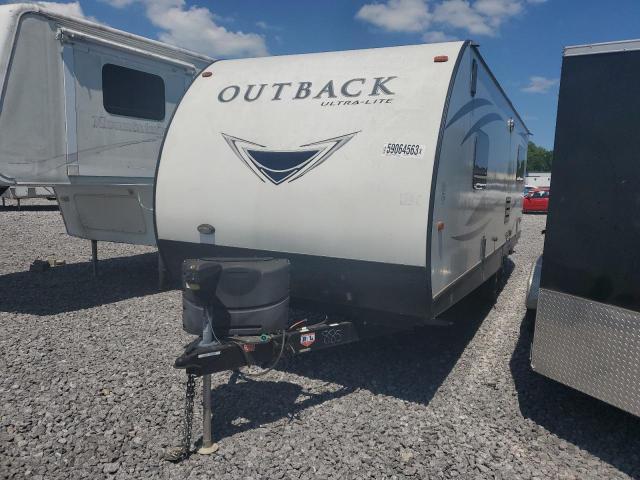 4YDT24028JB450885 - 2018 KEYSTONE OUTBACK WHITE photo 2