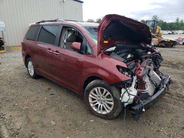 5TDYK3DC4FS611092 - 2015 TOYOTA SIENNA XLE BURGUNDY photo 4