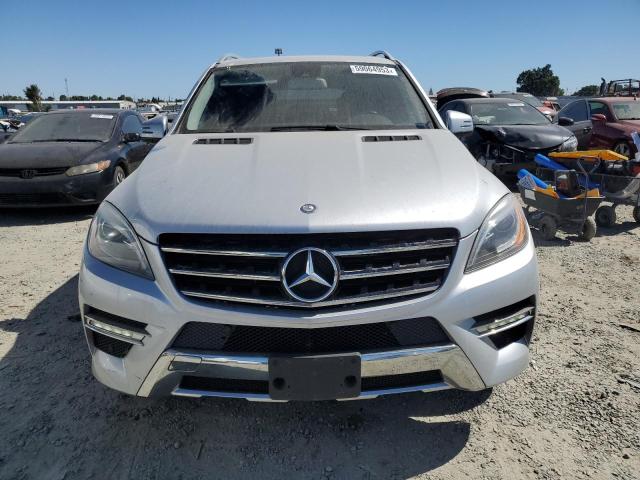 4JGDA5HB4EA275451 - 2014 MERCEDES-BENZ ML 350 4MATIC SILVER photo 5
