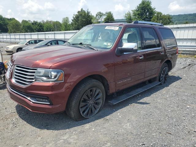 5LMJJ2JT0FEJ09438 - 2015 LINCOLN NAVIGATOR 勃艮第红 照片 1