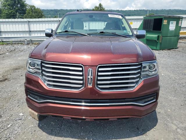 5LMJJ2JT0FEJ09438 - 2015 LINCOLN NAVIGATOR 勃艮第红 照片 5