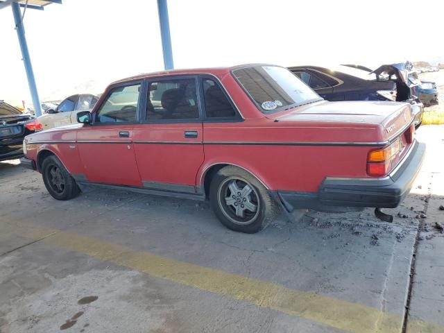 YV1AA8849M1437416 - 1991 VOLVO 240 RED photo 2