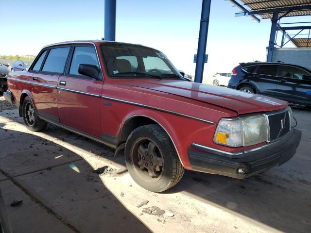 YV1AA8849M1437416 - 1991 VOLVO 240 RED photo 4