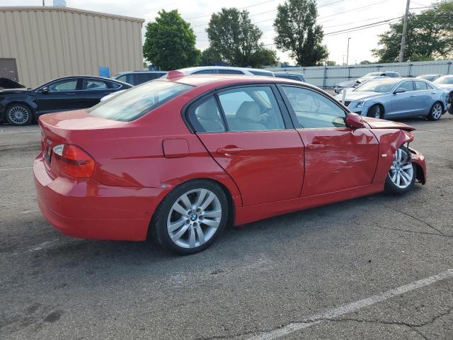 WBAVB17506NK41461 - 2006 BMW 325 I AUTOMATIC RED photo 3