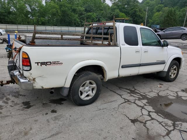 5TBBT44173S412484 - 2003 TOYOTA TUNDRA ACCESS CAB SR5 WHITE photo 3