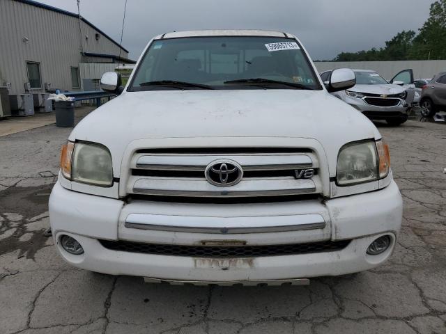 5TBBT44173S412484 - 2003 TOYOTA TUNDRA ACCESS CAB SR5 WHITE photo 5