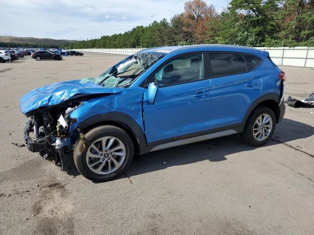 KM8J3CA41JU737521 - 2018 HYUNDAI TUCSON SEL BLUE photo 1