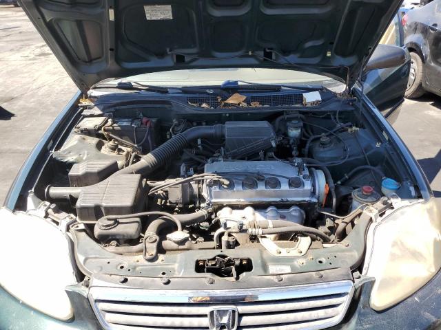 2HGEJ6610YH525283 - 2000 HONDA CIVIC BASE 绿色 照片 11