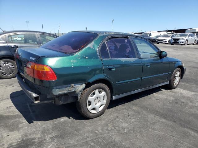 2HGEJ6610YH525283 - 2000 HONDA CIVIC BASE 绿色 照片 3