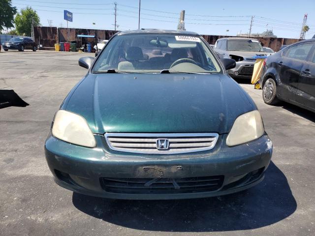 2HGEJ6610YH525283 - 2000 HONDA CIVIC BASE 绿色 照片 5
