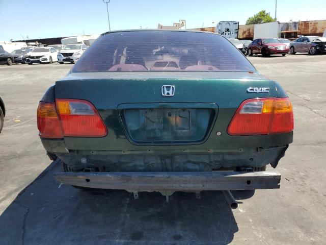 2HGEJ6610YH525283 - 2000 HONDA CIVIC BASE 绿色 照片 6