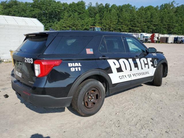 1FM5K8AB5MGC40894 - 2021 FORD EXPLORER POLICE INTERCEPTOR 黑色 照片 3