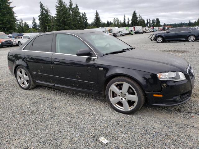 WAUEH78E47A252682 - 2007 AUDI A4 S-LINE 3.2 QUATTRO BLACK photo 4