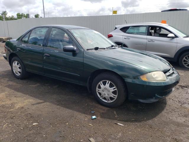 1G1JC52F137194942 - 2003 CHEVROLET CAVALIER GREEN photo 4