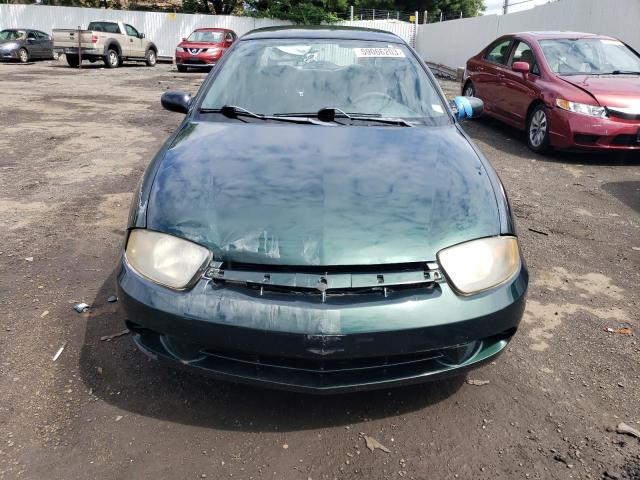 1G1JC52F137194942 - 2003 CHEVROLET CAVALIER GREEN photo 5