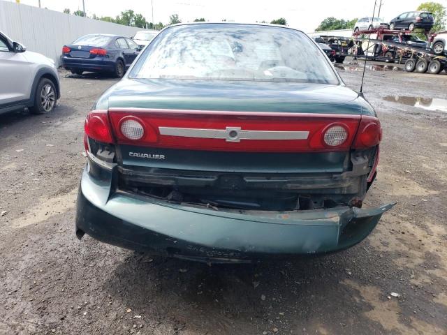 1G1JC52F137194942 - 2003 CHEVROLET CAVALIER GREEN photo 6