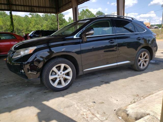 2T2ZK1BAXBC047733 - 2011 LEXUS RX 350 BLACK photo 1