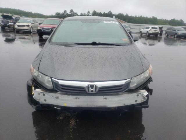 2HGFB2F61CH322367 - 2012 HONDA CIVIC HF GRAY photo 5