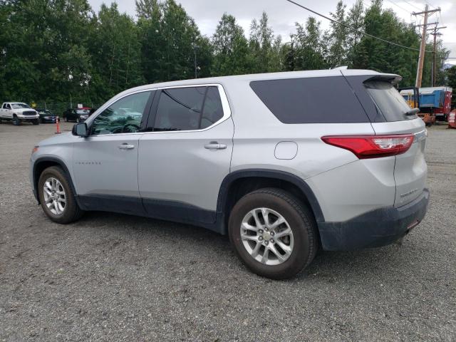 1GNEVFKW3KJ268220 - 2019 CHEVROLET TRAVERSE LS SILVER photo 2