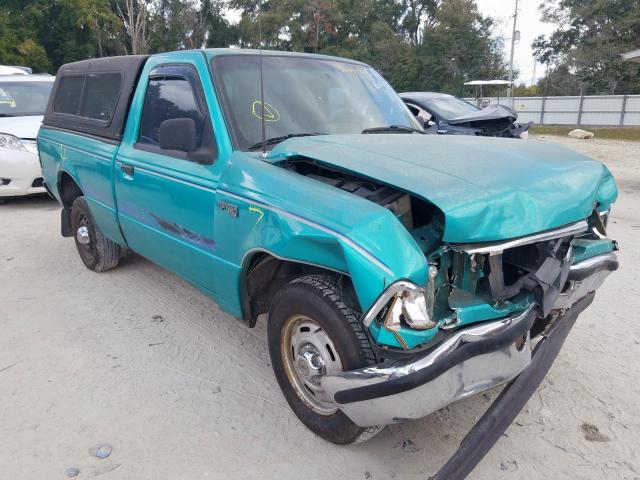 1FTCR10U7RPA24862 - 1994 FORD RANGER GREEN photo 1