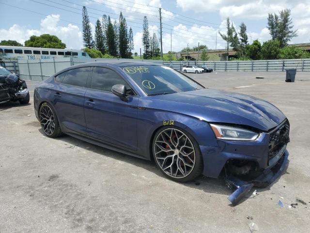 WAUC4CF52JA104150 - 2018 AUDI S5 PRESTIGE BLUE photo 4