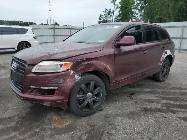 WA1BY74L07D028120 - 2007 AUDI Q7 3.6 QUATTRO PREMIUM BURGUNDY photo 1