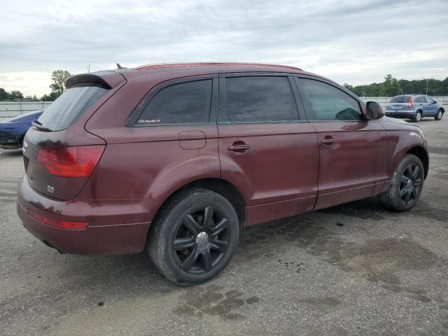 WA1BY74L07D028120 - 2007 AUDI Q7 3.6 QUATTRO PREMIUM BURGUNDY photo 3