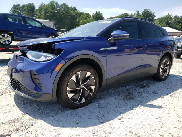 WVGGNPE23NP048475 - 2022 VOLKSWAGEN ID.4 PRO S ლურჯი ფოტო 1