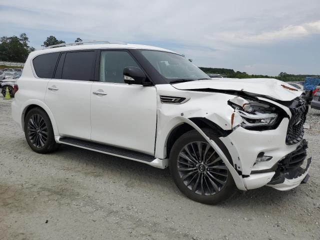 JN8AZ2AF6M9721468 - 2021 INFINITI QX80 LUXE WHITE photo 4