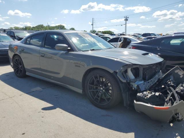 2C3CDXGJ3HH651305 - 2017 DODGE CHARGER R/T 392 GRAY photo 4