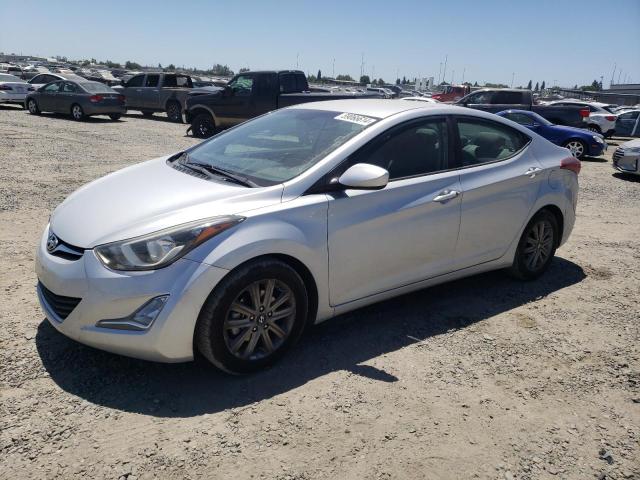 KMHDH4AE4EU081219 - 2014 HYUNDAI ELANTRA SE SILVER photo 1