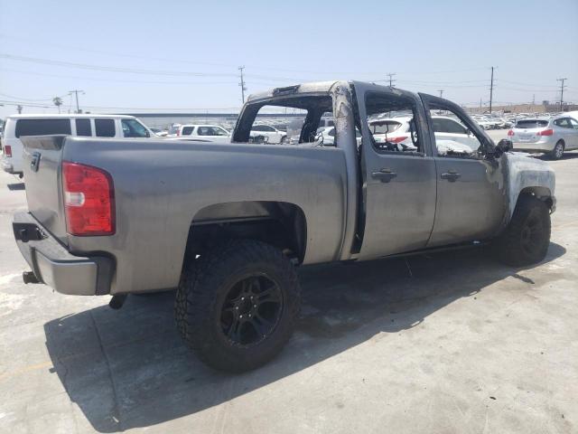 2GCEC13C371547433 - 2007 CHEVROLET SILVERADO C1500 CREW CAB GRAY photo 3