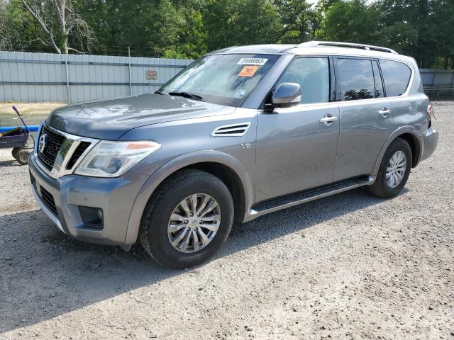 JN8AY2ND2H9006088 - 2017 NISSAN ARMADA SV GRAY photo 1